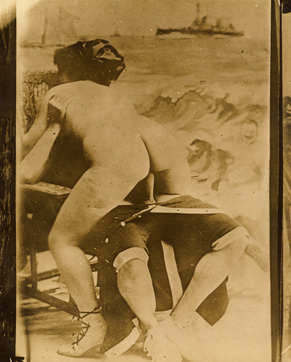 Erotic Photography Original 1920s U.S. Silver Gelatin Single-Weight Photo